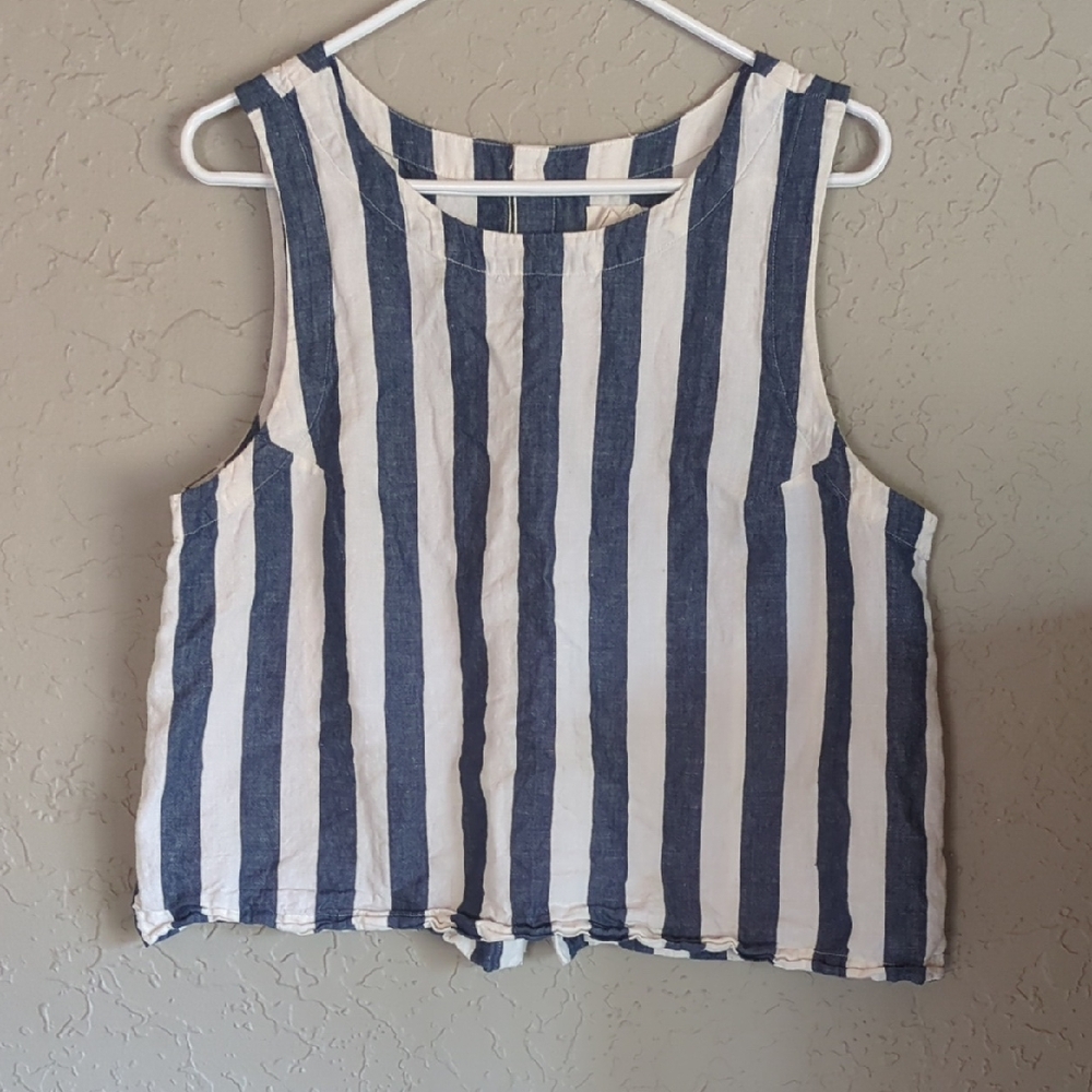 Pact Linen Cotton Tank Top